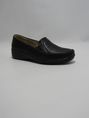 Półbuty damskie na płaskim (36-41) C02 BLACK