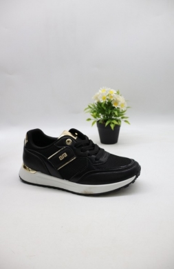 Buty sportowe damskie na płaskim (36-41) 6782 BLACK