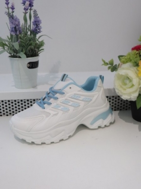 Buty sportowe damskie na płaskim (36-41) 9265 BLUE