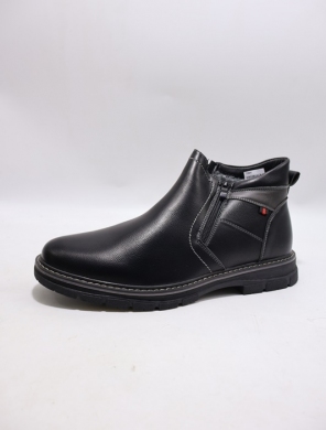 Botki męskie ocieplane (41-46) 0761 BLACK2