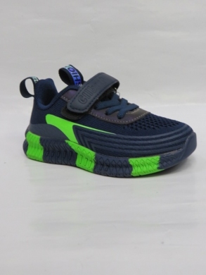 Buty sportowe chłopięce (26-31) L36A BLACK/GREEN