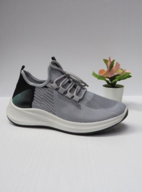Buty sportowe damskie na płaskim (36-41) HMD60-2 GREY
