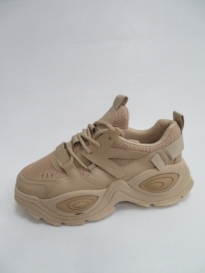 Sneakersy damskie niskie (36-41) RA111 KHAKI