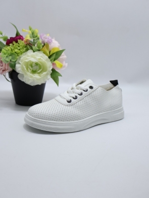 Buty sportowe damskie na płaskim (36-41) A868 WH/BL