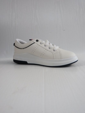 Buty sportowe damskie na płaskim (36-41) 3402-2 WHITE/NAVY