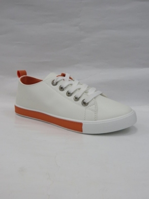 Buty sportowe damskie na płaskim (36-41) 1016 ORANGE