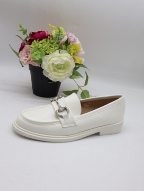 Mokasyny damskie na płaskim (36-41) T560 WHITE