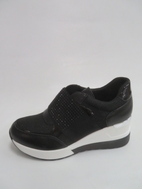 Sneakersy damskie niskie (36-41) 8512-SP BLACK