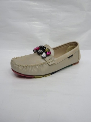 Mokasyny damskie na płaskim (36-41) 0596 BEIGE