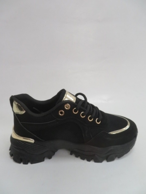 Sneakersy damskie niskie (36-41) 5206 BLACK