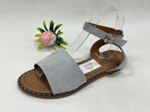 Sandały damskie na płaskim (36-41) 0-82 GREY