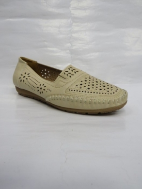 Mokasyny damskie na płaskim (39-43) DJ5-3 BEIGE