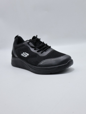 Buty sportowe damskie na płaskim (36-41) AA72 BLACK
