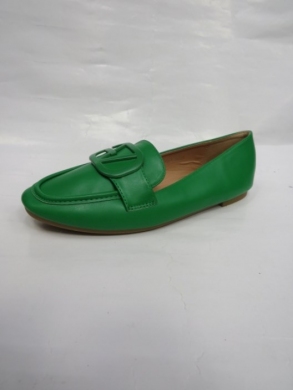 Mokasyny damskie na płaskim (36-41) L-7 GREEN