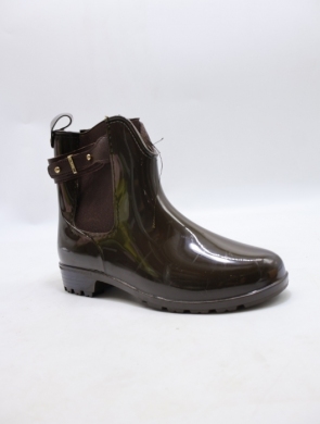 Botki damskie na płaskim (36-41) 004 BROWN