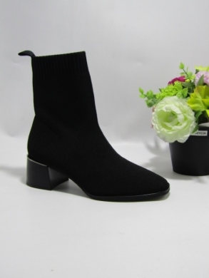 Botki damskie na obcasie (36-41) RXJ230 BLACK