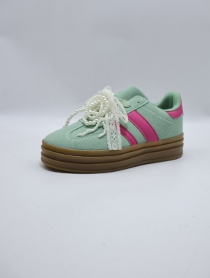 Buty sportowe damskie na płaskim (36-41) YY-139 GREEN