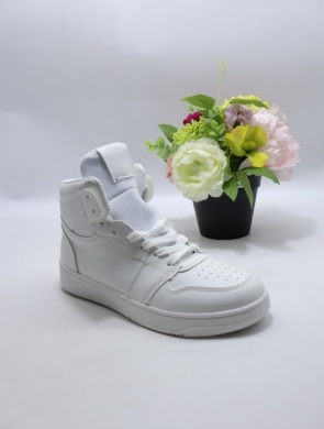 Buty sportowe damskie na płaskim (36-41) HL22308 ALLWHITE