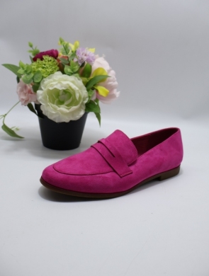 Mokasyny damskie na płaskim (36-41) LS5447 FUSIA