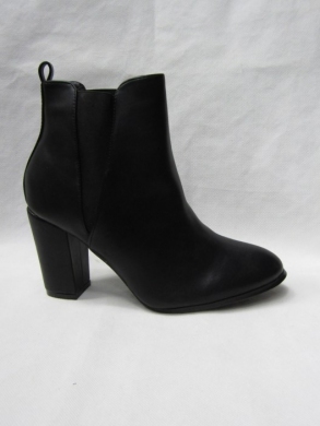 Botki damskie na obcasie (36-41) LL6383 BLACK