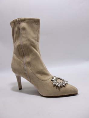 Botki damskie na szpilce (36-41) UK61 BEIGE