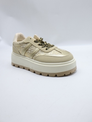 Buty sportowe damskie na płaskim (36-41) 88201 GOLD