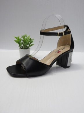 Sandały damskie na obcasie (36-41) LEI-46 BLACK