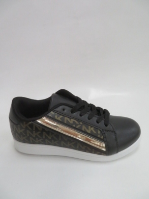 Sneakersy damskie niskie (36-41) LJ-75 BLACK