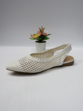 Sandały damskie na płaskim (36-41) LL288 WHITE