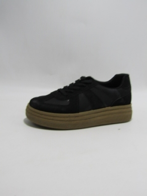 Buty sportowe damskie na płaskim (36-41) WL-011 BLACK