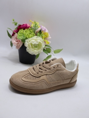 Buty sportowe damskie na płaskim (36-41) 6616 KHAKI