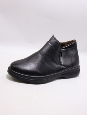 Botki męskie ocieplane (41-46) HC293 BLACK