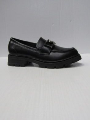 Mokasyny damskie na płaskim (36-41) 0657 BLACK
