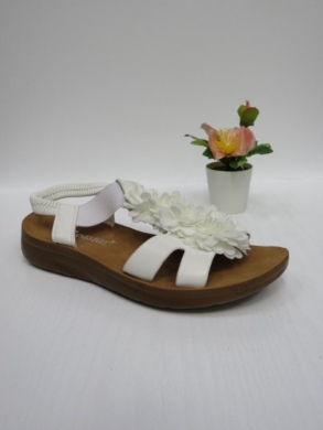 Sandały damskie na płaskim (36-41) BG110 WHITE
