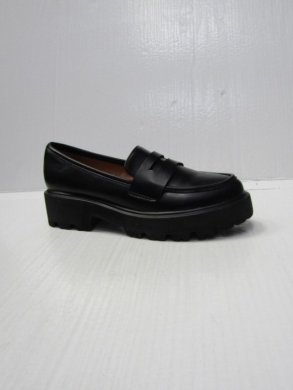 Mokasyny damskie na płaskim (36-41) H2229-1 BLACK