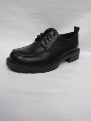 Półbuty damskie na płaskim (36-41) 3231 BLACK