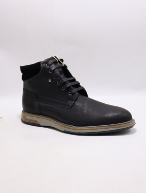 Botki męskie ocieplane (41-46) MXC499-W BLACK