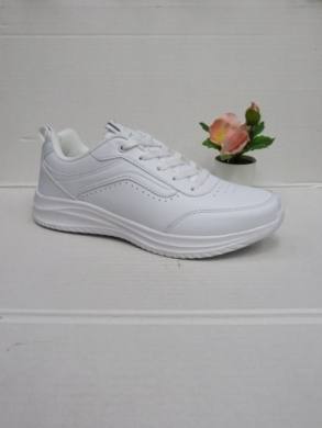 Buty sportowe damskie na płaskim (36-41) LXC 8444 WHITE