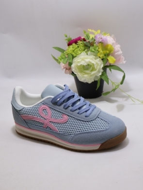 Buty sportowe damskie na płaskim (36-41) C3948 BLUE