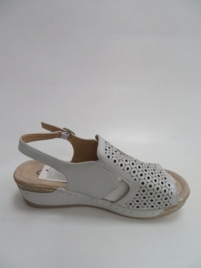 Sandały Damskie na koturnie (36-41) 56055-3 WHITE