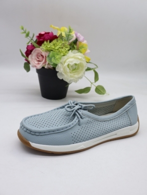 Mokasyny damskie na płaskim (36-41) 8018 BLUE