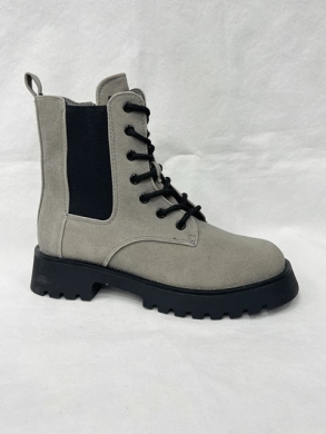 Trapery damskie ocieplane (36-41) G369 GREY