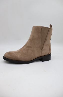 Botki damskie na płaskim (36-41) 4778 KHAKI