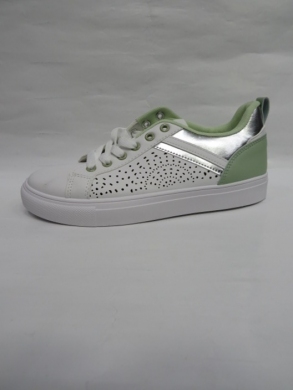 Buty sportowe damskie na płaskim (36-41) R188 GREEN