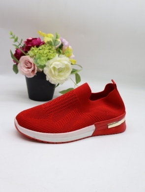 Buty sportowe damskie na płaskim (36-41) FM23 RED
