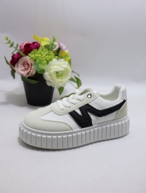Buty sportowe damskie na płaskim (36-41) ASSL-1 WHITE