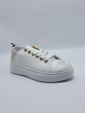 Buty sportowe damskie na płaskim (36-41) HSD-9482-6 WH/PINK