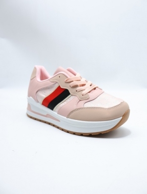 Buty sportowe damskie na płaskim (36-41) N23 PINK