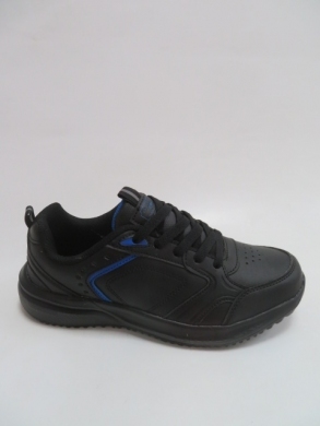 Buty sportowe damskie na płaskim (36-41) LXC8164 BLACK/BLUE