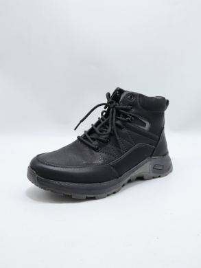 Trapery męskie ocieplane (41-46) 1387-1 BLACK